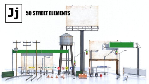 Street Elements Package JJ