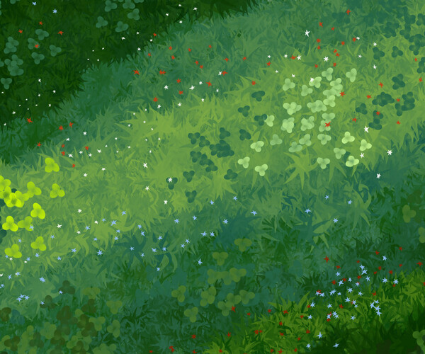 ArtStation - Ground Cover Pack 1 | Brushes