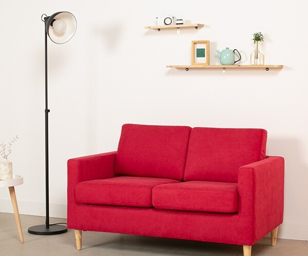 ArtStation Café 2seat waterproof fabric sofa Resources