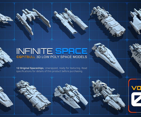 ArtStation - INFINITE SPACE - VOL-04 | Game Assets