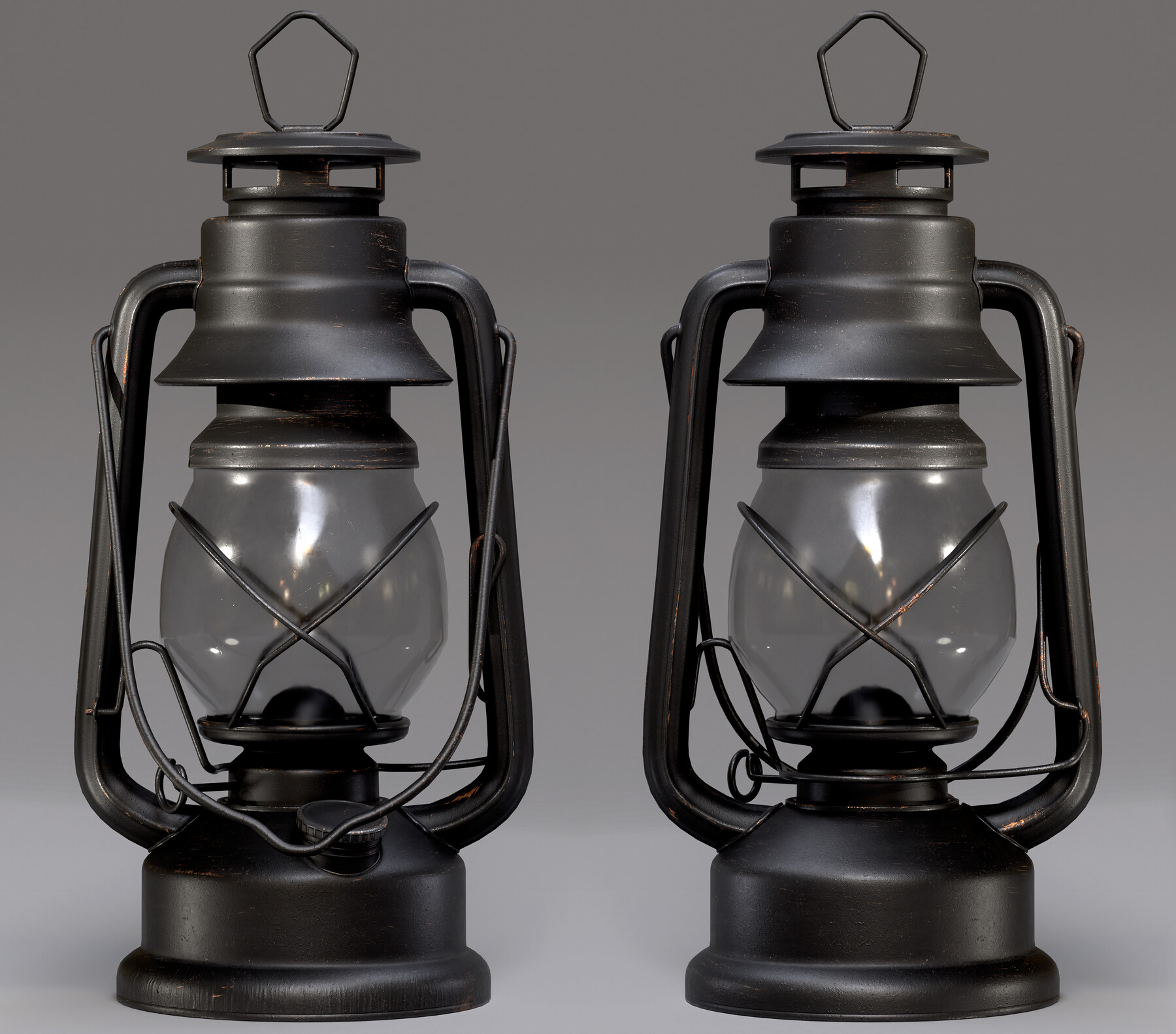3D Kerosene Lamp PBR Game Ready model - TurboSquid 1763738
