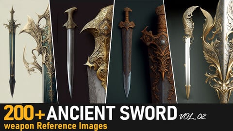 Ancient Sword VOL.02|4K Reference Images