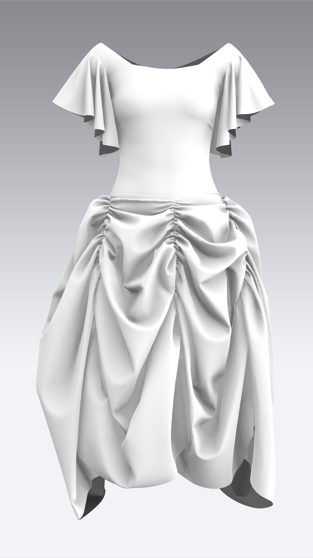 ArtStation - Dress Outfits MD CLO 3D ZPRJ ZPAC project files 3D model ...