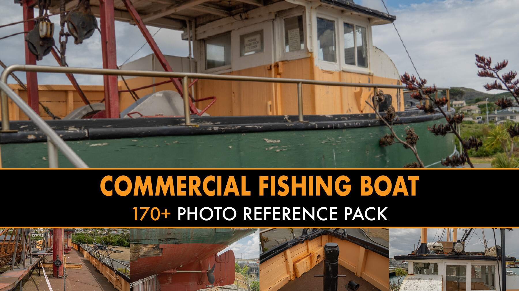 ArtStation - 170+ Commercial Fishing Boat - Reference Photos