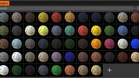 3DCoat 52 ColorID Shaders