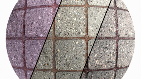 Tile Materials 28- Concrete Tiles Pbr 4k By Sbsar