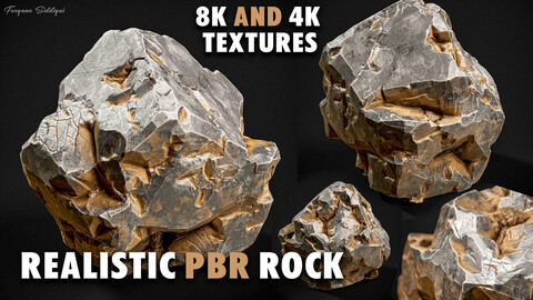 Realistic PBR Rock