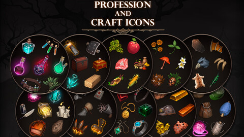 500 Profession and Craft Icons