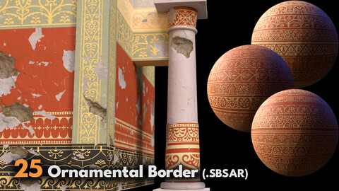 25 Ornamental Borders
