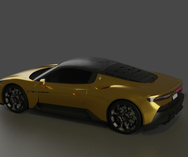 ArtStation - Maserati MC20 3d model | Resources