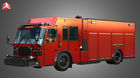 H-6480 - Fire Apparatus - MVP Rescue Pumper