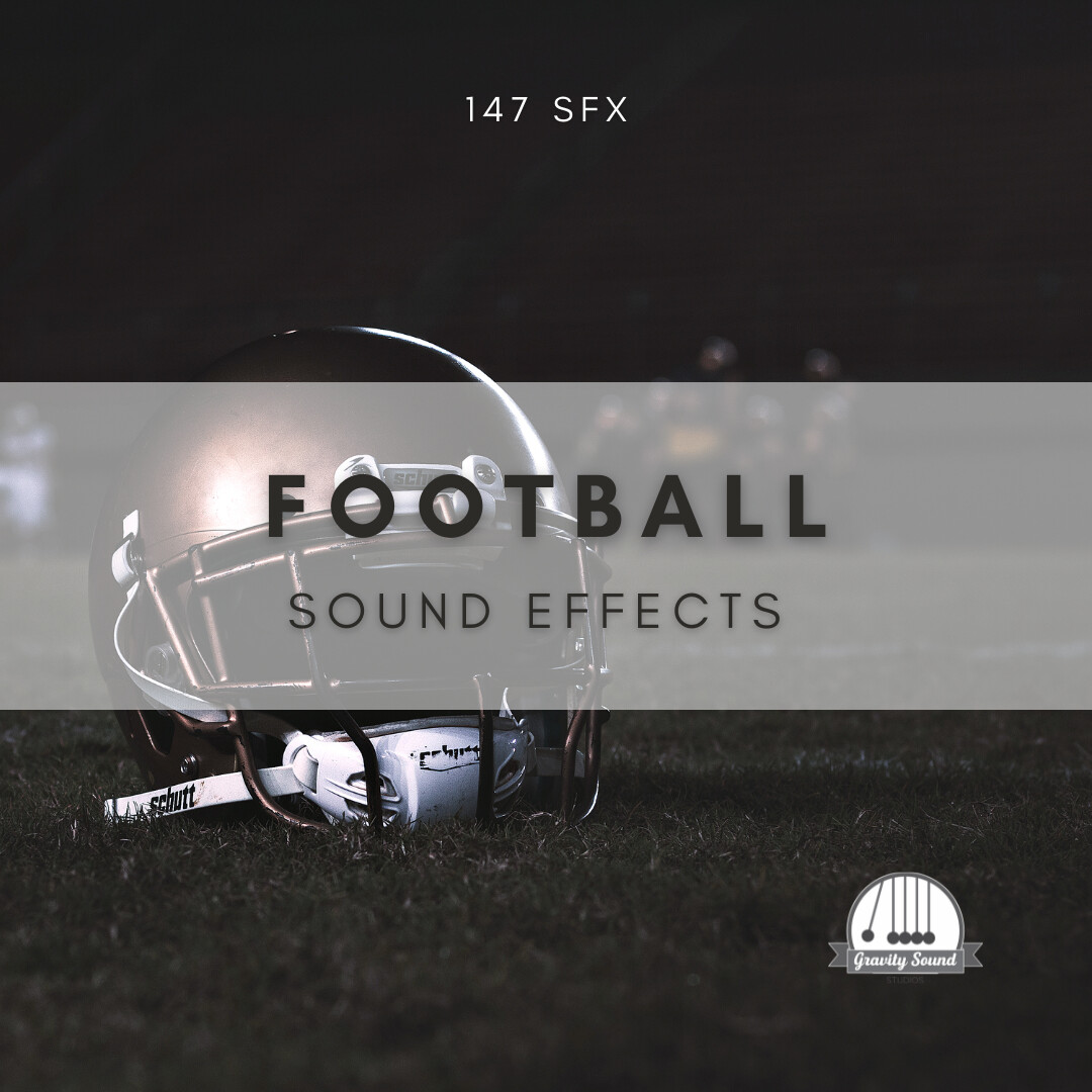 ArtStation Football Sound Effects Game Assets