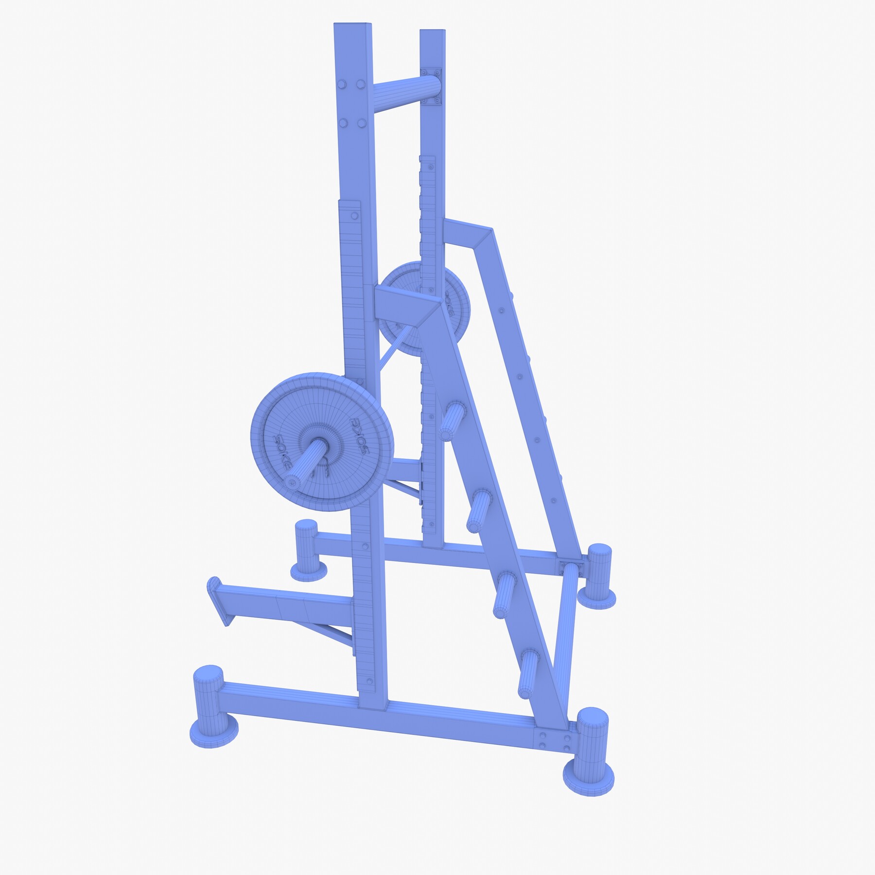 ArtStation - Squat rack | Game Assets