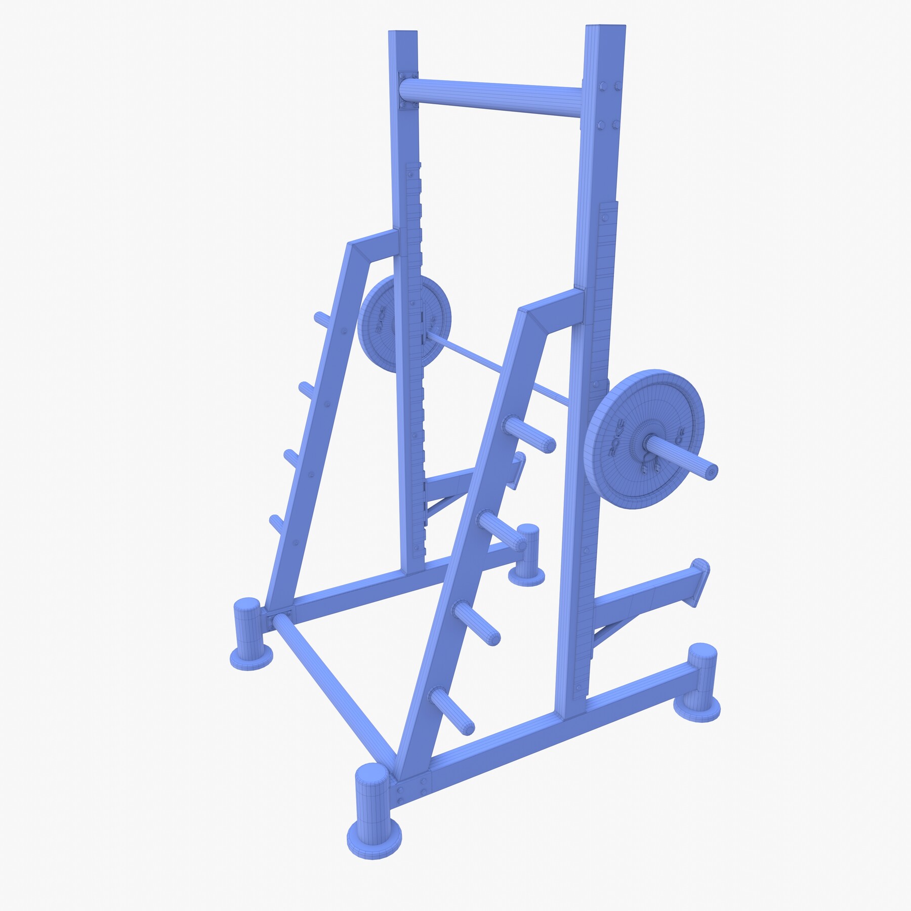 ArtStation - Squat rack | Game Assets