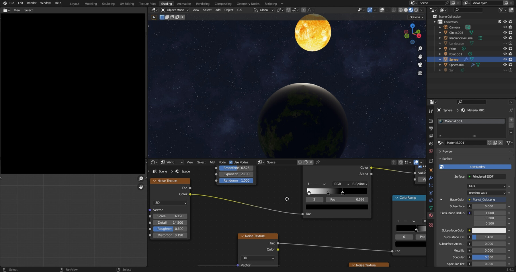 ArtStation - Procedural hdr scifi space texture in Blender_ fully ...