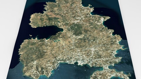 The island of Mykonos Greece