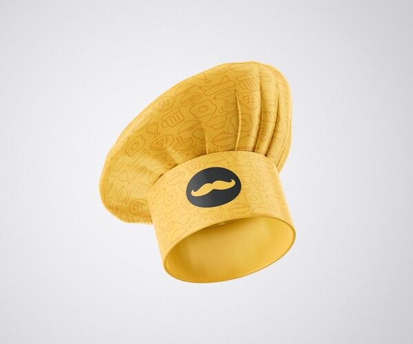 ArtStation Chef Hat Mockup Artworks