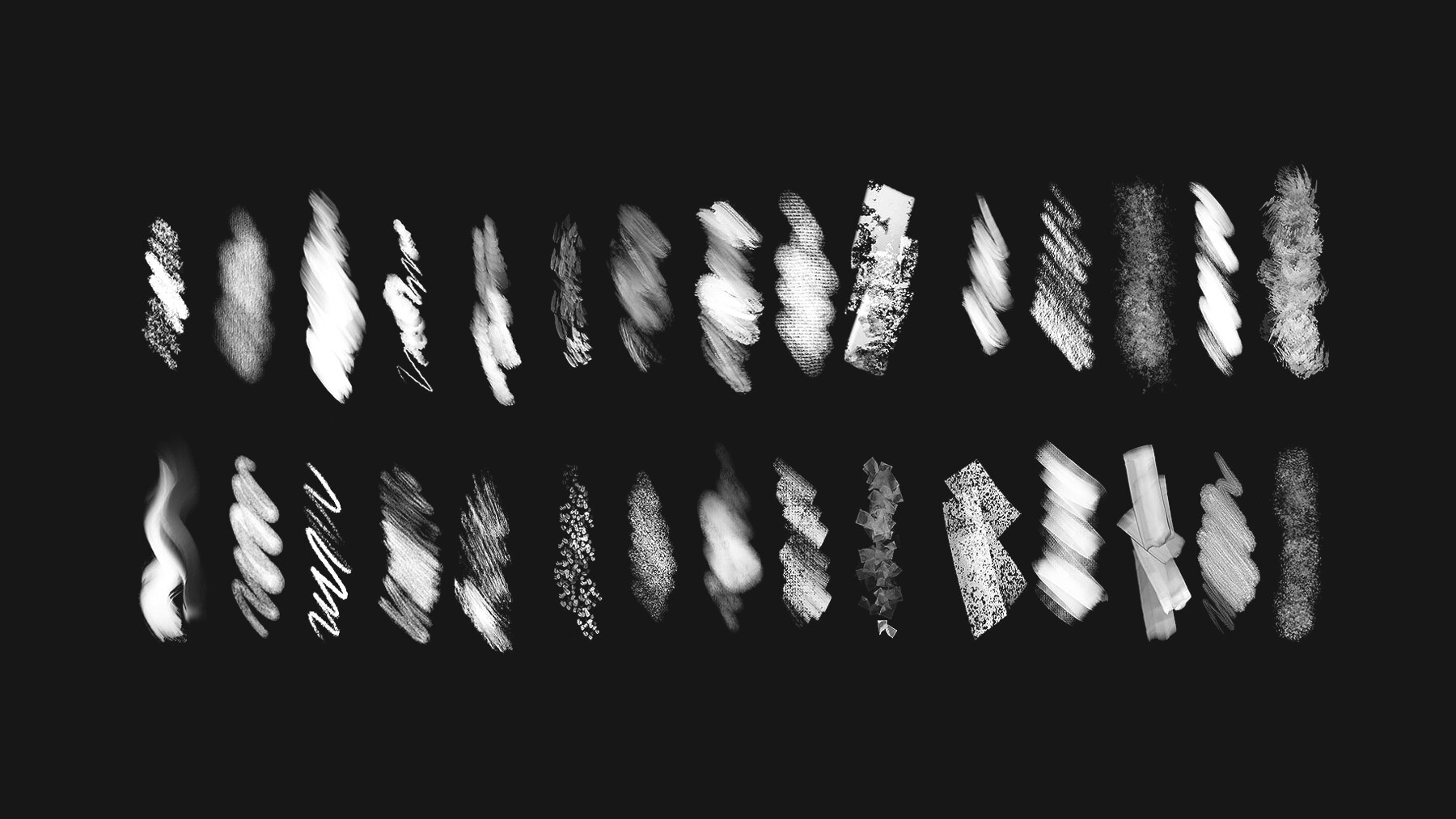 ArtStation 485+ Ink, Calligraphy & Marker Pen Procreate Brushes Brushes