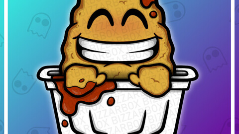 Twitch Emote: Happy Nugget