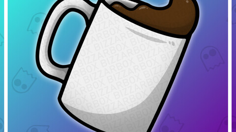 Twitch Emote: Coffee Mug Hydrate