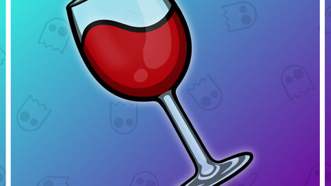 Twitch Emote: Red Wine Hydrate