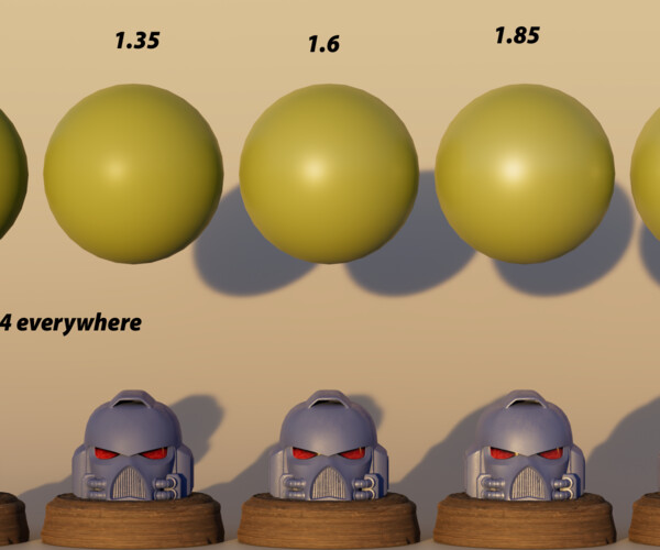ArtStation Blender "IOR to Specular" node Resources
