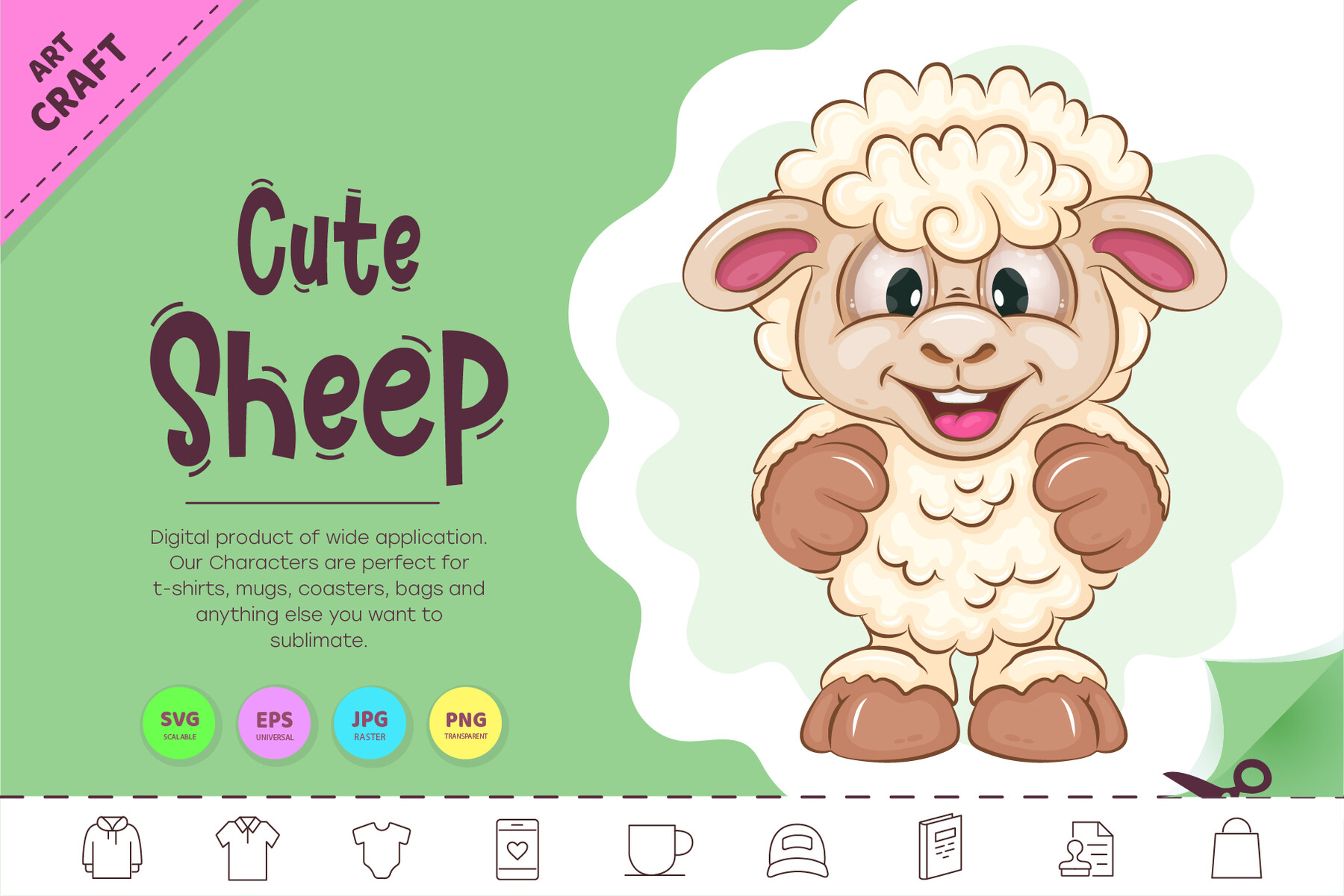 How to Draw a Sheep – Emily Drawing