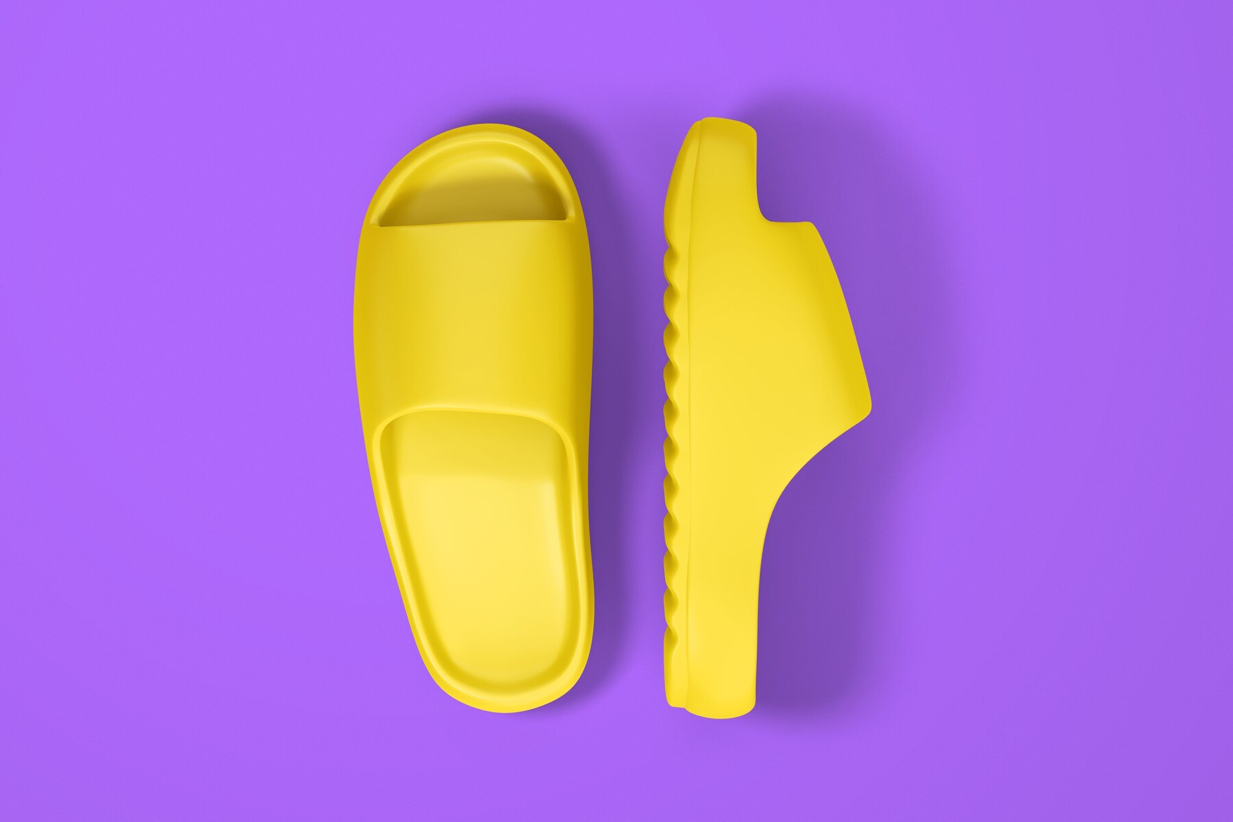 ArtStation - Slide Slippers Mockup | Artworks