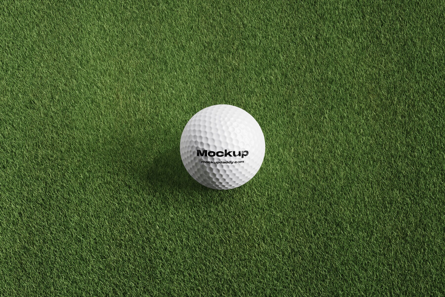 Mockupdaddy Golf Ball Mockup