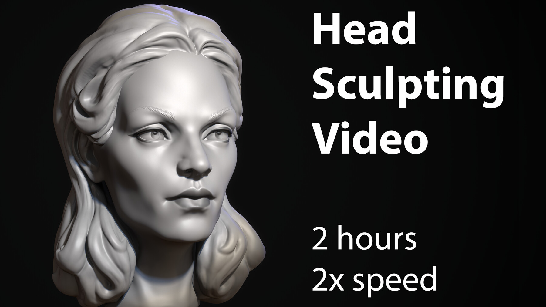 ArtStation Head Sculpting Video 2 hours Tutorials