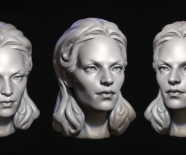 ArtStation Head Sculpting Video 2 hours Tutorials
