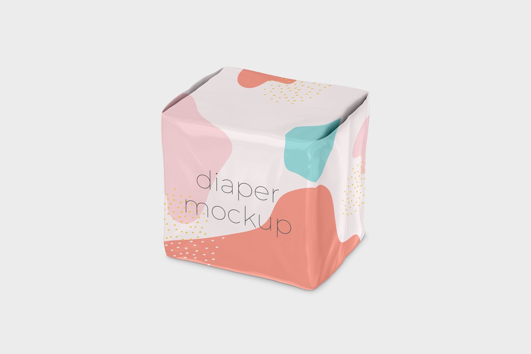 Mockupdaddy - Diaper Mockup (Square)