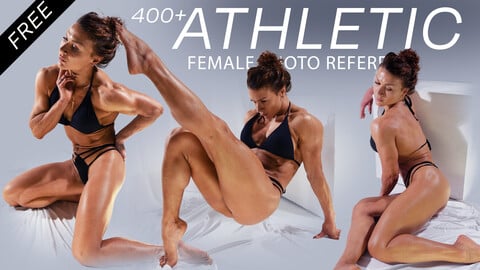 400+ Athletic Female photo reference poses [free] (low poses)
