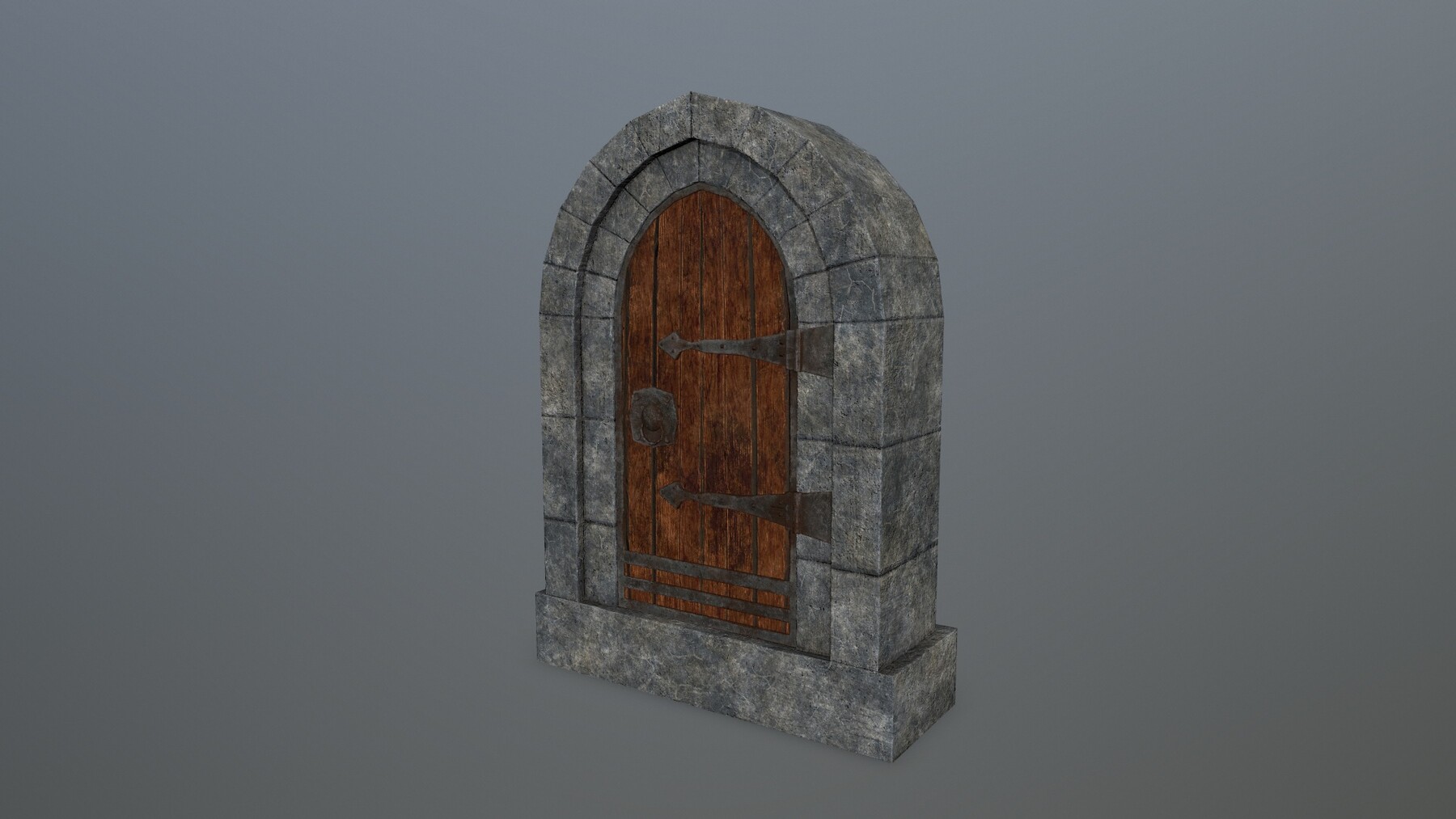 ArtStation - Medieval_Door | Game Assets