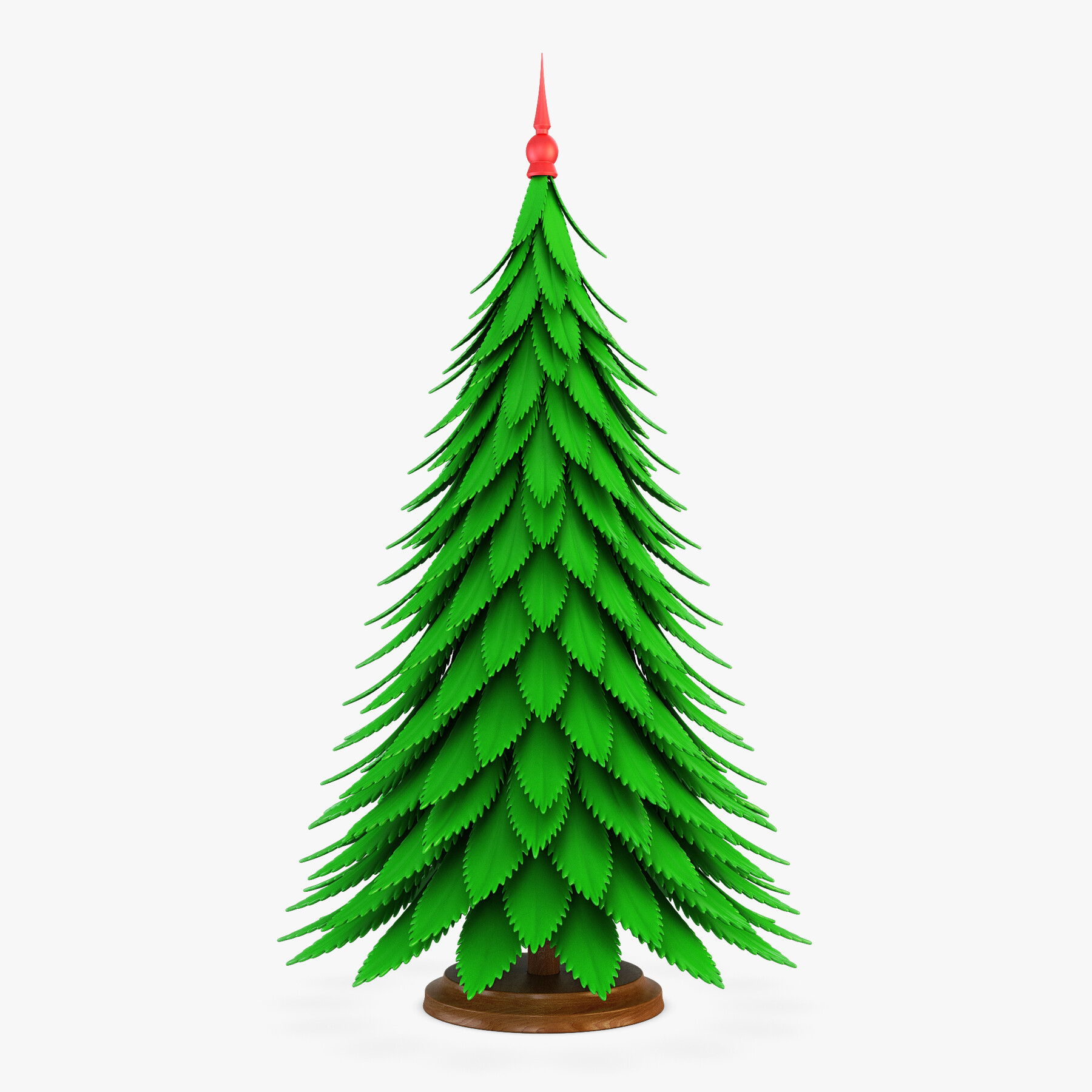 ArtStation Cartoon Christmas Tree v 1 Resources
