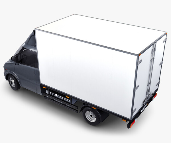 ArtStation - Generic Box Truck v 2 | Resources