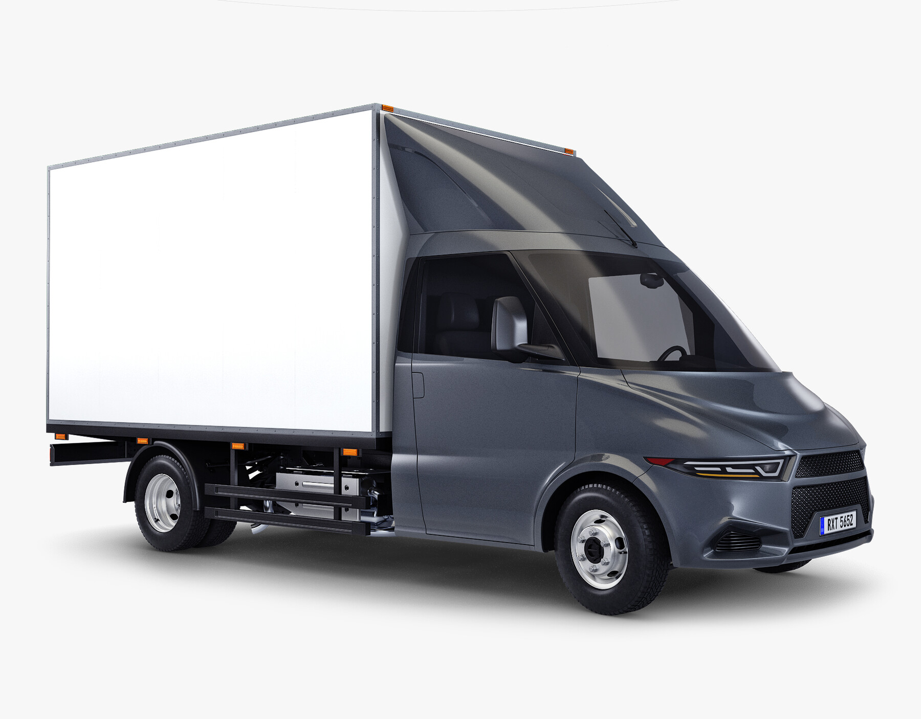 ArtStation - Generic Box Truck v 2 | Resources