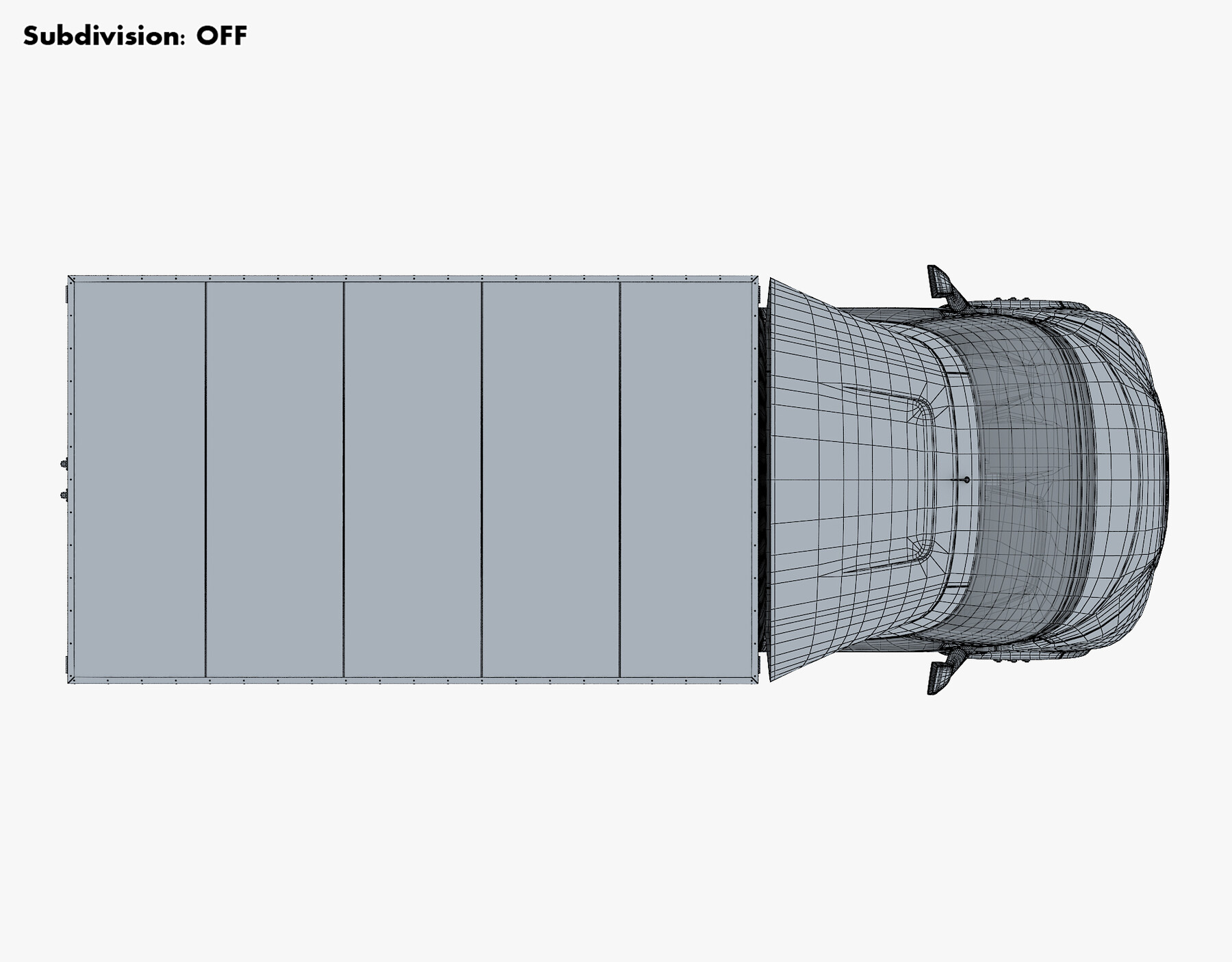 ArtStation - Generic Box Truck v 2 | Resources