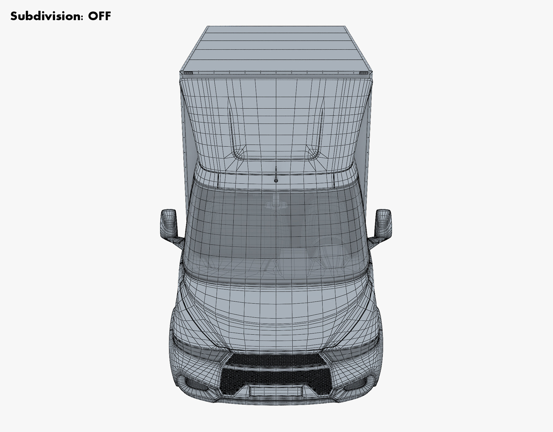 ArtStation - Generic Box Truck v 2 | Resources