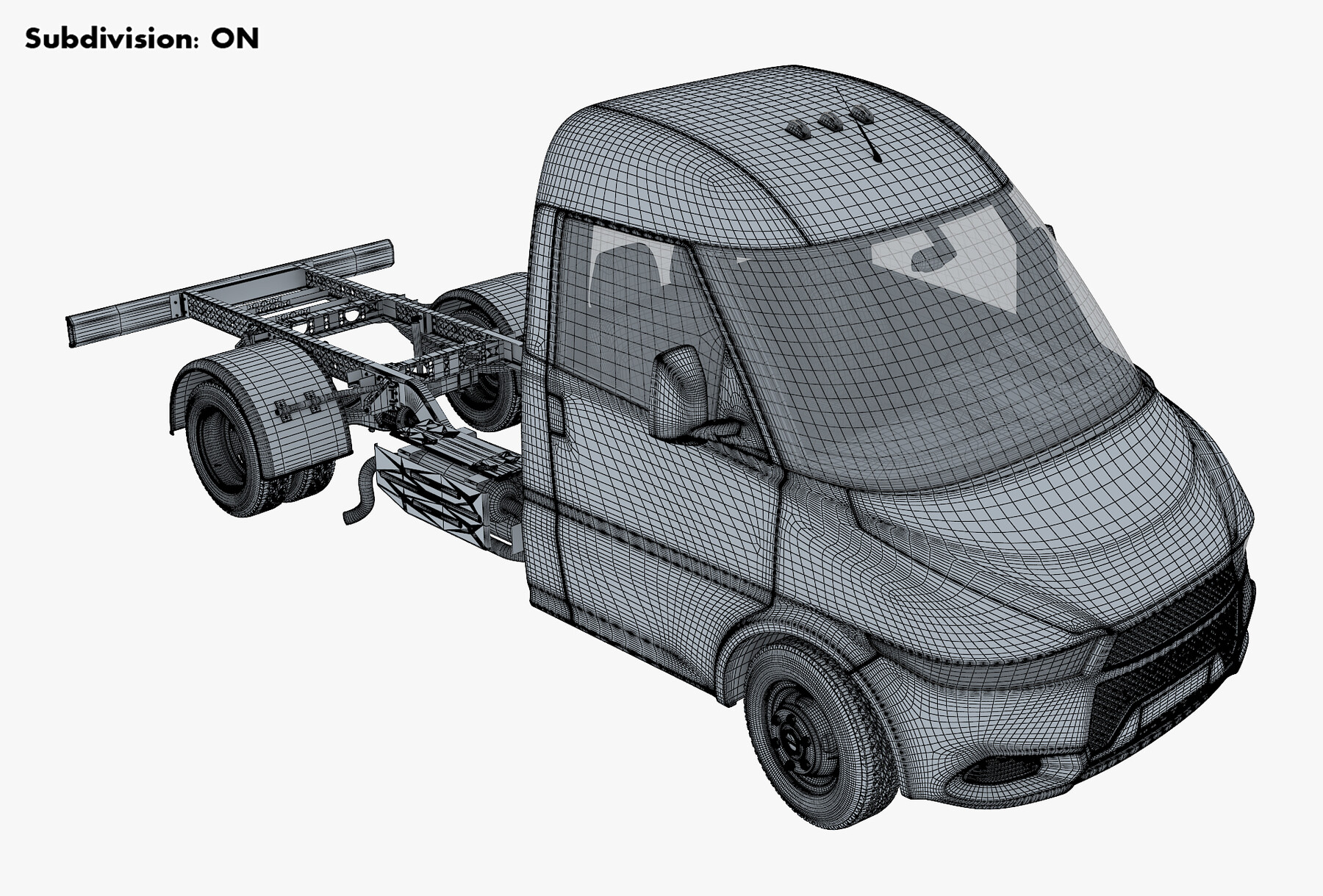 ArtStation - Generic Truck Chassis Frame v 1 | Resources