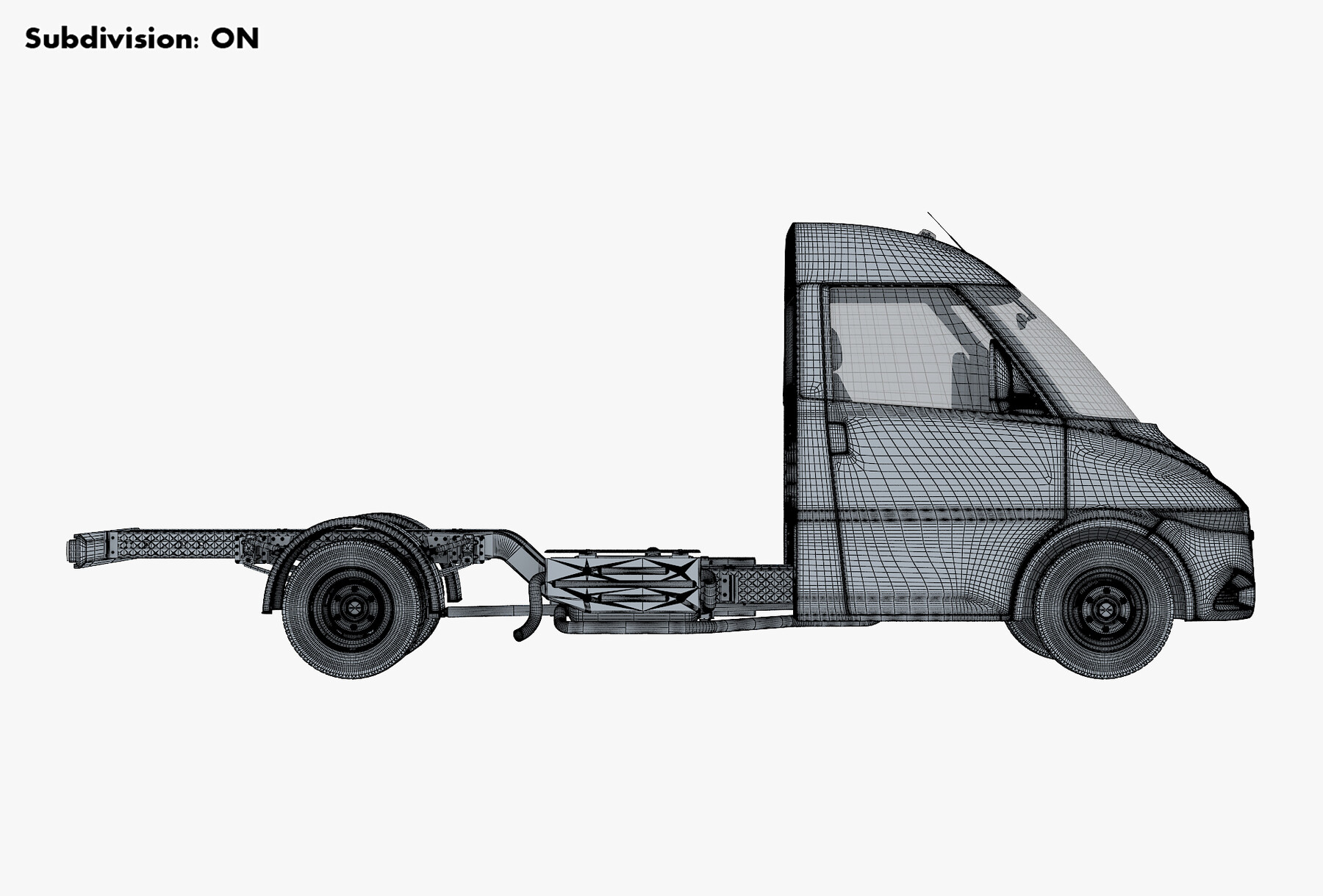 ArtStation - Generic Truck Chassis Frame v 1 | Resources
