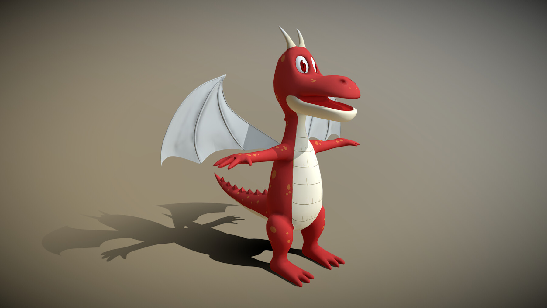 ArtStation - Cartoon Dragon | Game Assets