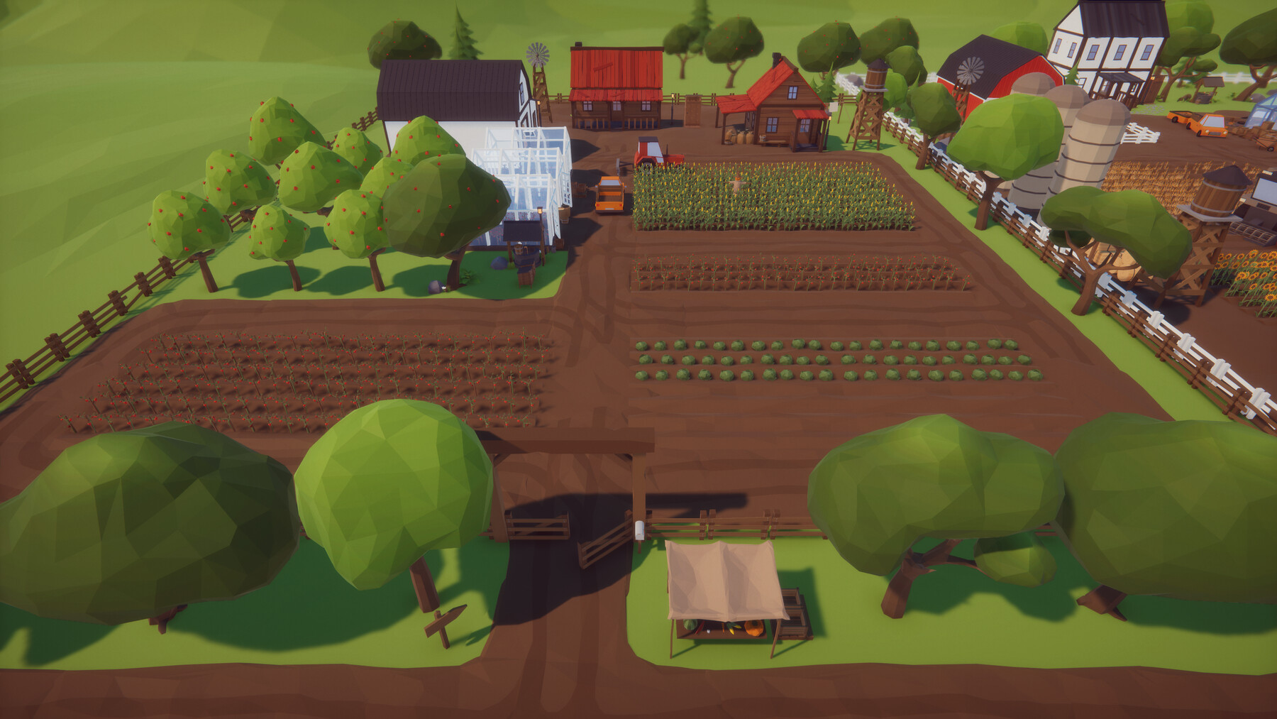 ArtStation - Low Poly Farm Pack - Asset for Unity 3D, Map and Models ...