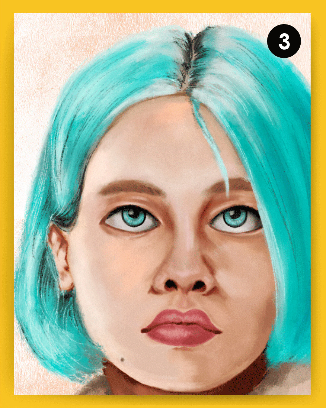 ArtStation The blue girl by Majotorr Artworks