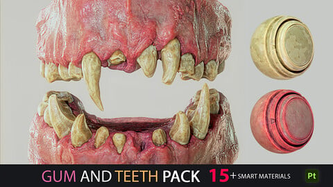 Gum and Teeth Pack 15+ Smart Materials