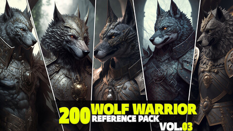 200 Wolf Warrior Reference Pack Vol.03