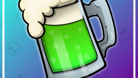 Twitch Emote: Green Beer - St Patrick's Day