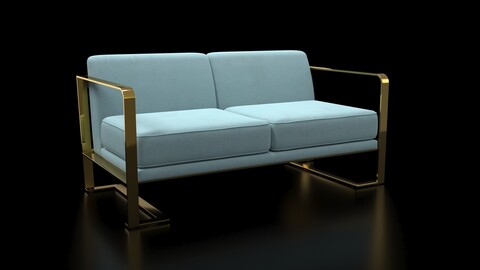 Modern 2-Seater Sofa