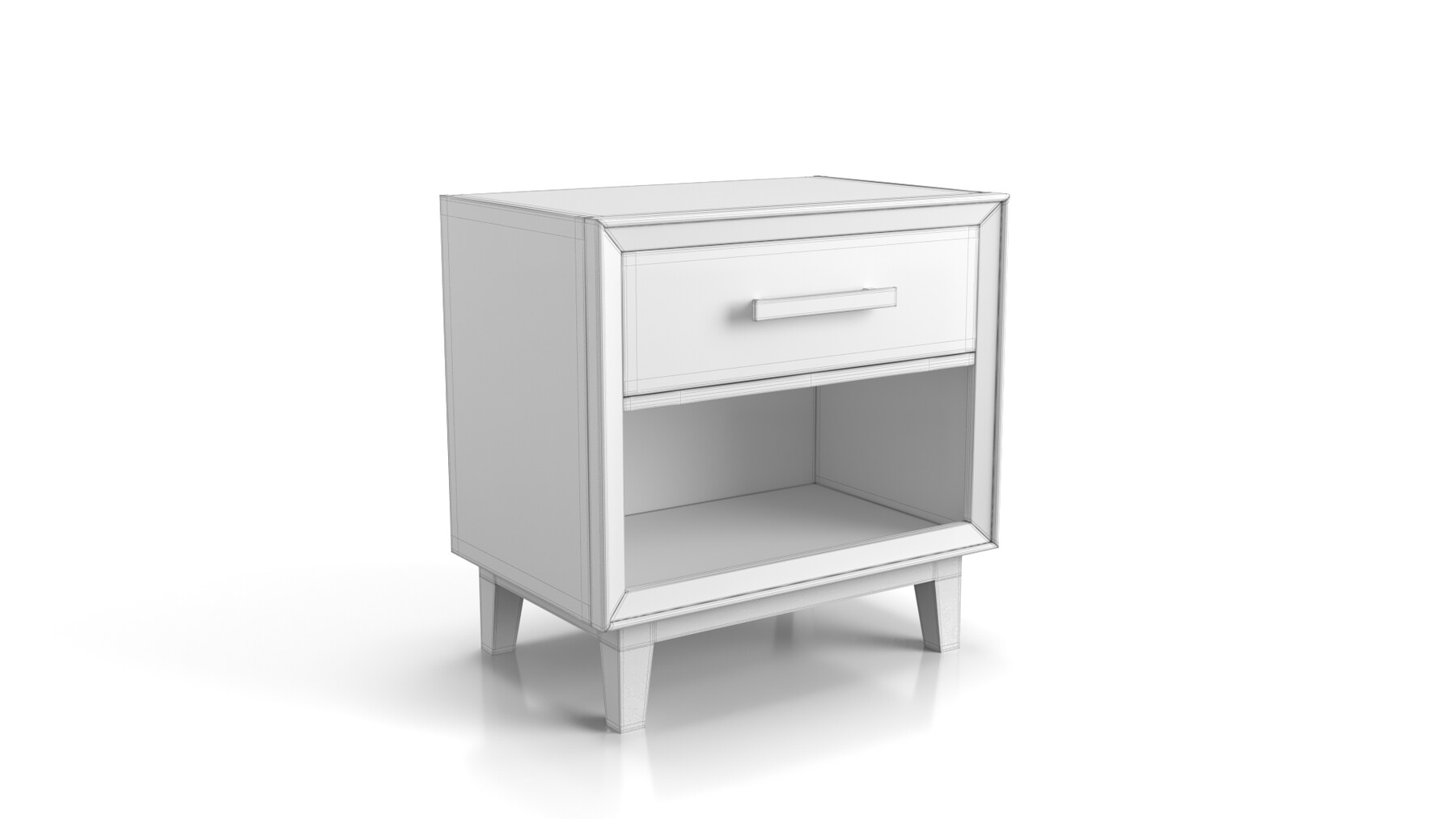 ArtStation Nightstand Stained Mahogany Resources