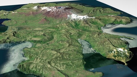 Akutan Island Alaska USA